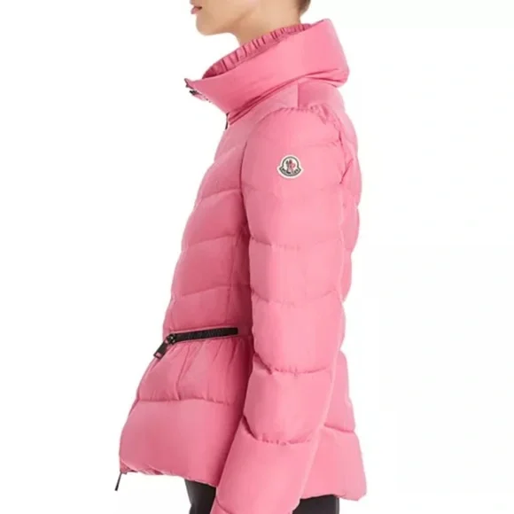 Moncler Pink Puffer Jacket Miriel size
